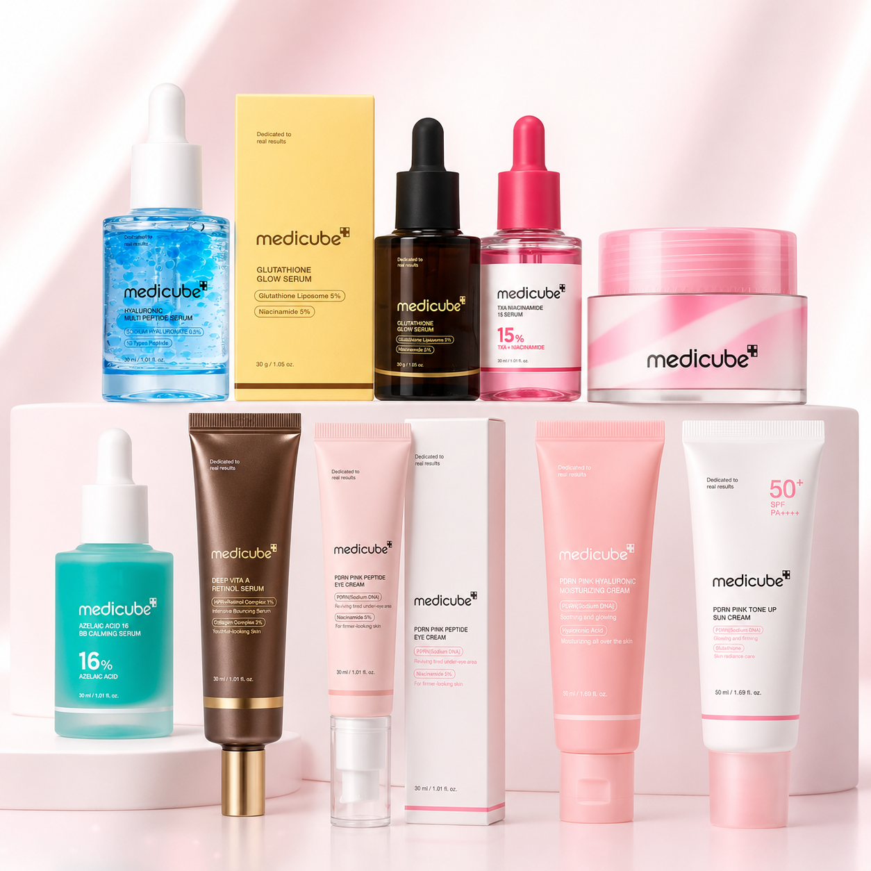 Medicube Glass Skin Routine Bundle
